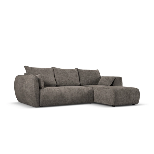 Right Corner Sofa With Bed Function And Box, "Matera", 4 Seats, 253x173x86 Made in Europe