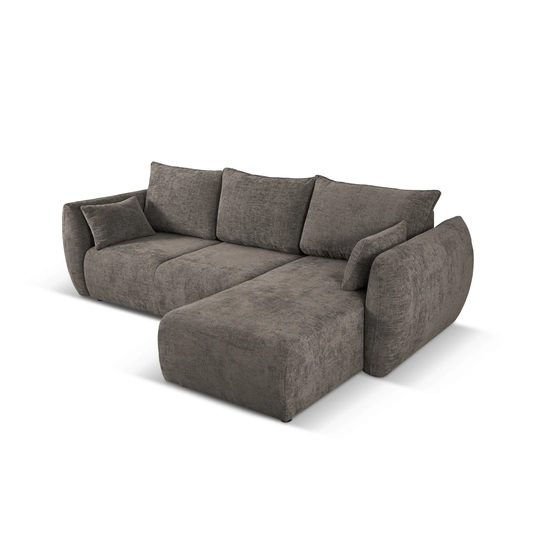 Right Corner Sofa With Bed Function And Box, "Matera", 4 Seats, 253x173x86 Made in Europe