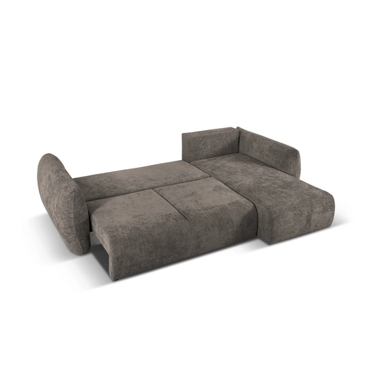 Right Corner Sofa With Bed Function And Box, "Matera", 4 Seats, 253x173x86 Made in Europe