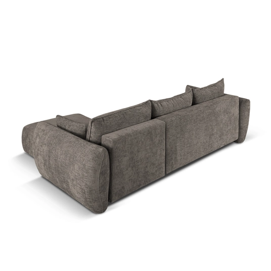 Right Corner Sofa With Bed Function And Box, "Matera", 4 Seats, 253x173x86 Made in Europe