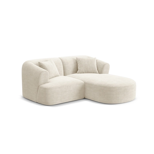 Modular Right Corner Sofa, "Campi", 3 Seats, 180x156x70 Made in Europe