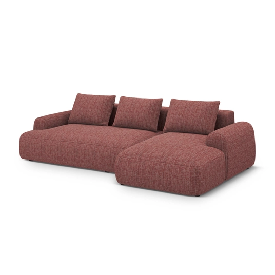 Right Corner Sofa With Bed Function And Box, "Calma", 3 Seats, 275x142x84 Made in Europe