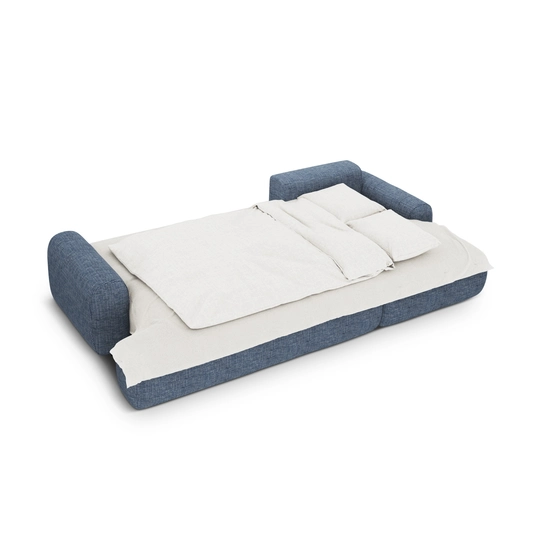 Right Corner Sofa With Bed Function And Box, "Calma", 3 Seats, 275x142x84 Made in Europe