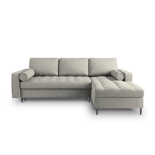 Right Corner Sofa With Bed Function And Box, "Aspen", 5 Seats, 240x175x96 Made in Europe