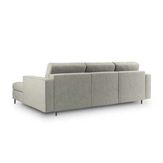 Right Corner Sofa With Bed Function And Box, "Aspen", 5 Seats, 240x175x96 Made in Europe