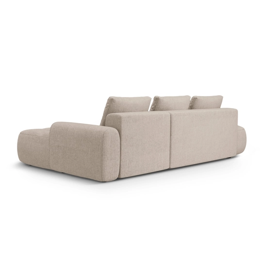 Right Corner Sofa With Bed Function And Box, "Linz", 3 Seats, 275x142x84 Made in Europe