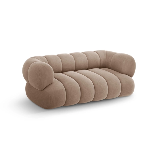 Velvet Sofa, "Koge", 2 Seats, 180x95x70 Made in Europe