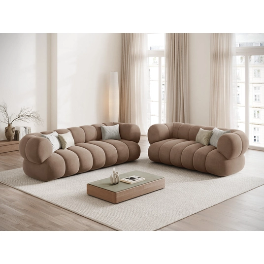 Velvet Sofa, "Koge", 2 Seats, 180x95x70 Made in Europe