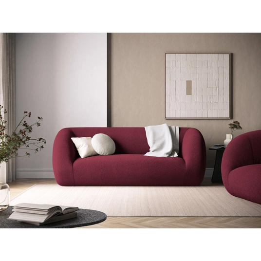 Boucle Sofa, "Essen", 2 Seats, 210x95x86 Made in Europe