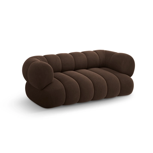 Velvet Sofa, "Koge", 2 Seats, 180x95x70 Made in Europe