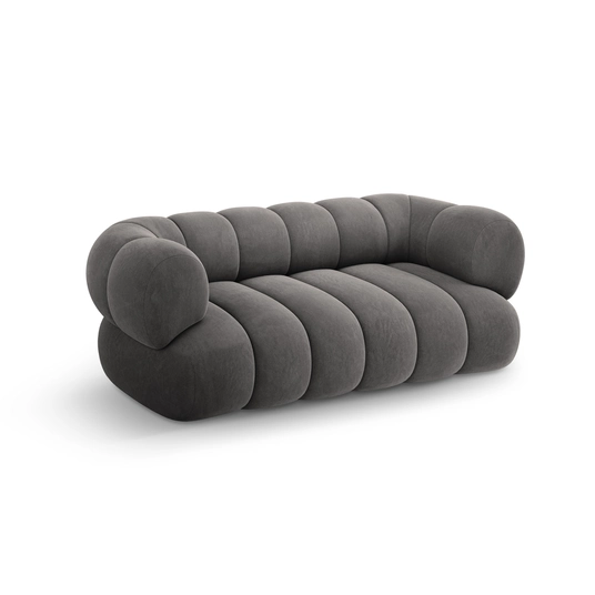 Velvet Sofa, "Koge", 2 Seats, 180x95x70 Made in Europe