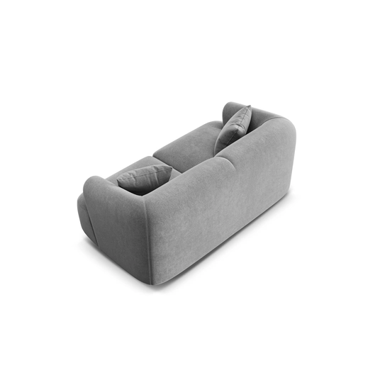 Velvet Modular Sofa, "Campi", 2 Seats, 180x90x70 Made in Europe