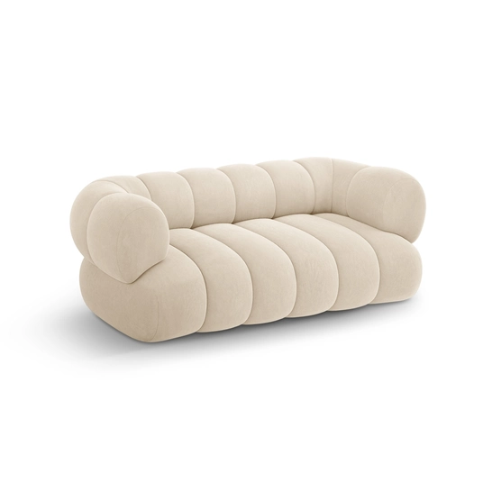 Velvet Sofa, "Koge", 2 Seats, 180x95x70 Made in Europe