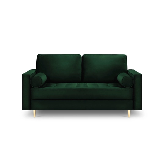 Velvet Sofa, "Aspen", 2 Seats, 174x90x90 Made in Europe
