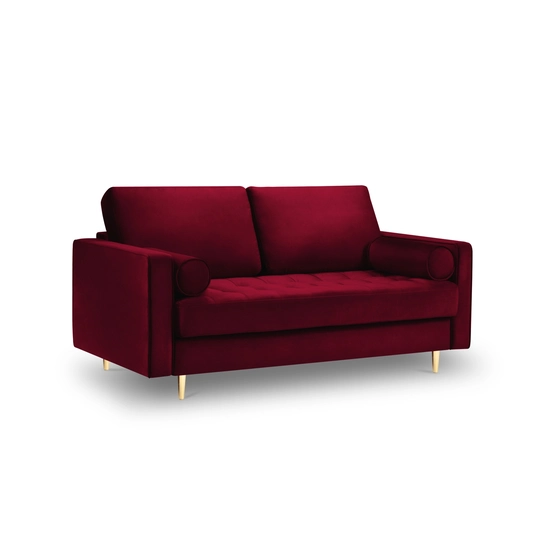 Velvet Sofa, "Aspen", 2 Seats, 174x90x90 Made in Europe