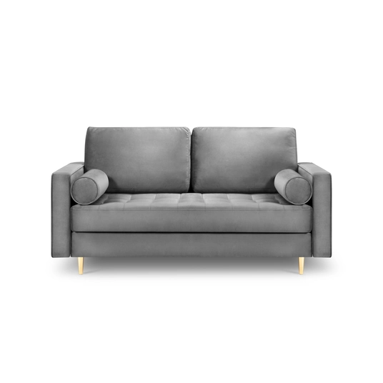 Velvet Sofa, "Aspen", 2 Seats, 174x90x90 Made in Europe