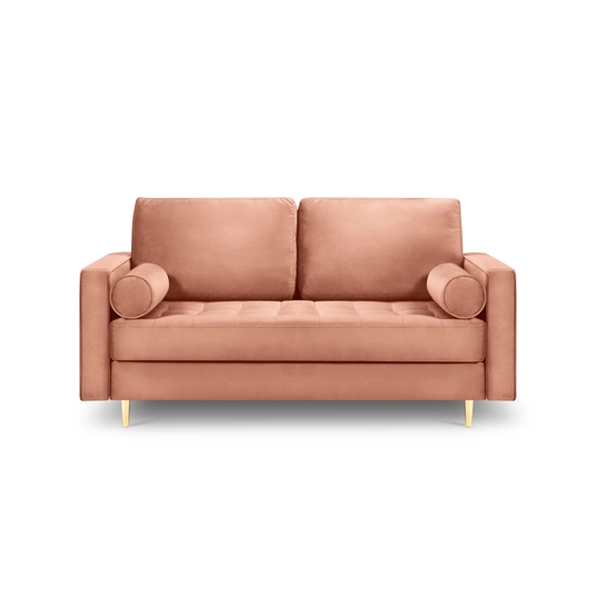 Velvet Sofa, "Aspen", 2 Seats, 174x90x90 Made in Europe