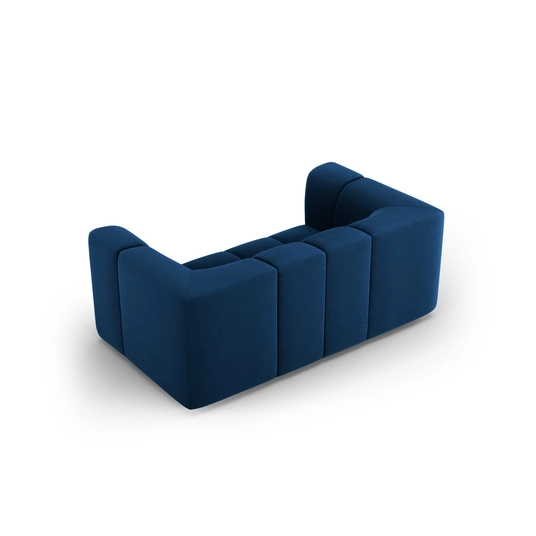 Velvet Sofa, "Moritz", 2 Seats, 166x96x70 Made in Europe