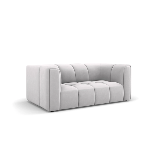 Velvet Sofa, "Moritz", 2 Seats, 166x96x70 Made in Europe