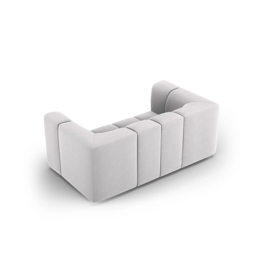 Velvet Sofa, "Moritz", 2 Seats, 166x96x70 Made in Europe