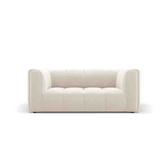 Velvet Sofa, "Moritz", 2 Seats, 166x96x70 Made in Europe