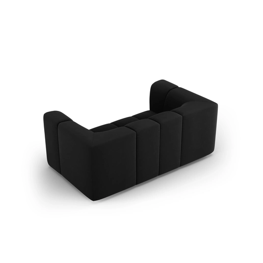 Velvet Sofa, "Moritz", 2 Seats, 166x96x70 Made in Europe