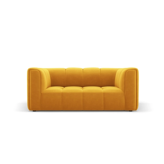 Velvet Sofa, "Moritz", 2 Seats, 166x96x70 Made in Europe