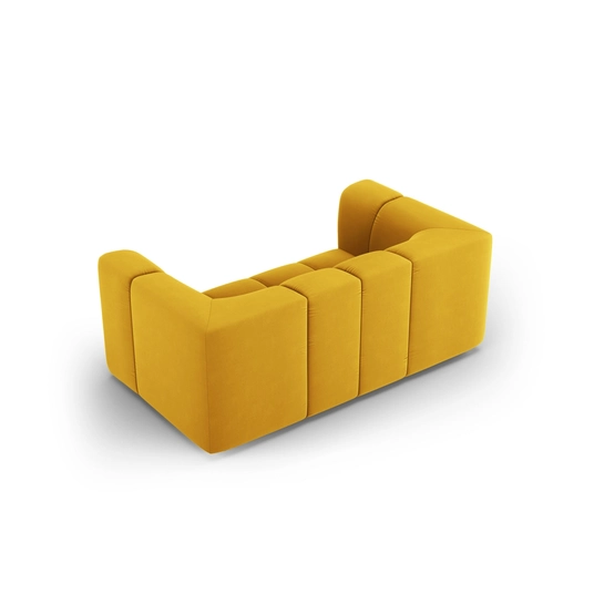 Velvet Sofa, "Moritz", 2 Seats, 166x96x70 Made in Europe