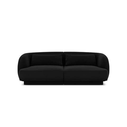 Velvet Sofa, "Tulum", 2 Seats, 180x90x70 Made in Europe