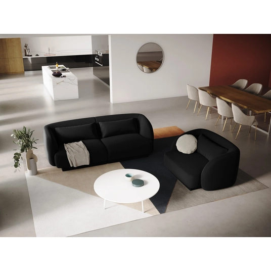 Velvet Sofa, "Tulum", 2 Seats, 180x90x70 Made in Europe