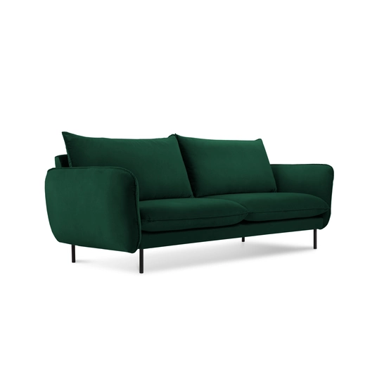 Velvet Sofa, "Vienna", 2 Seats, 160x92x95 Made in Europe