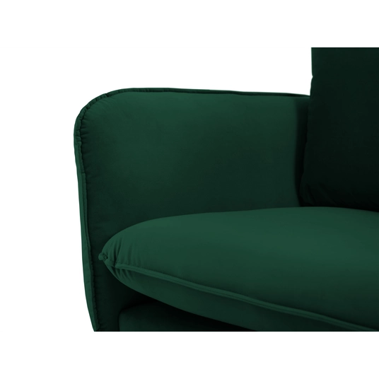 Velvet Sofa, "Vienna", 2 Seats, 160x92x95 Made in Europe