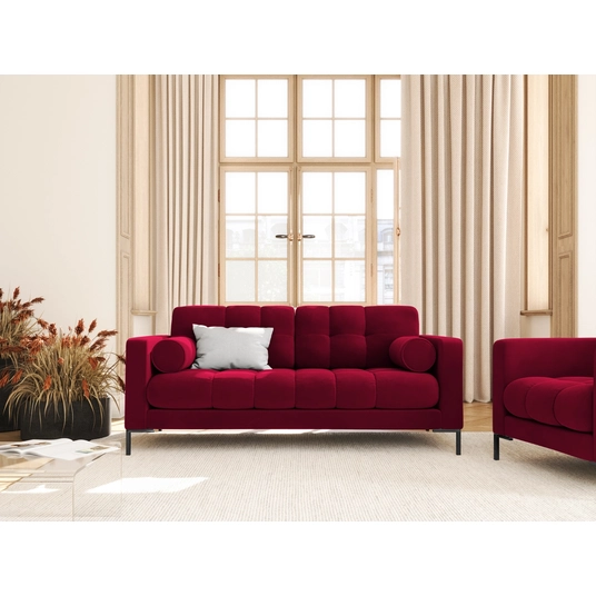Velvet Sofa, "Bali", 2 Seats, 152x96x75 Made in Europe
