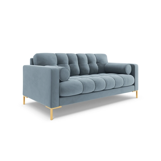 Velvet Sofa, "Bali", 2 Seats, 152x96x75 Made in Europe