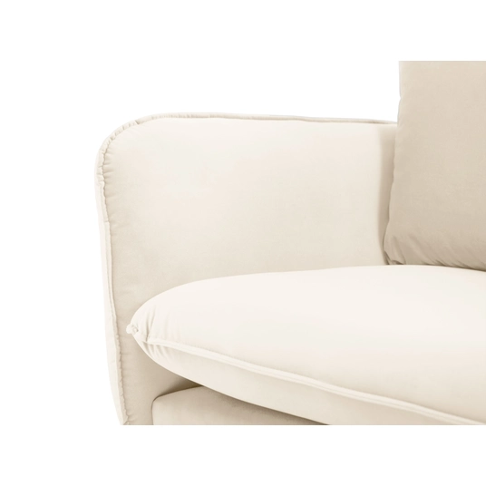 Velvet Sofa, "Vienna", 2 Seats, 160x92x95 Made in Europe