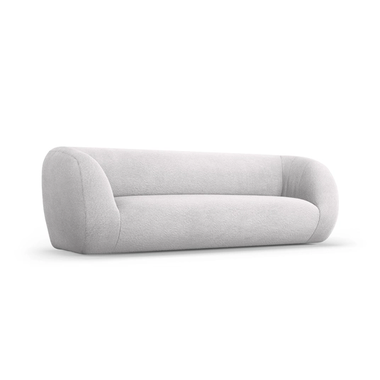 Boucle Sofa, "Essen", 3 Seats, 230x95x86 Made in Europe