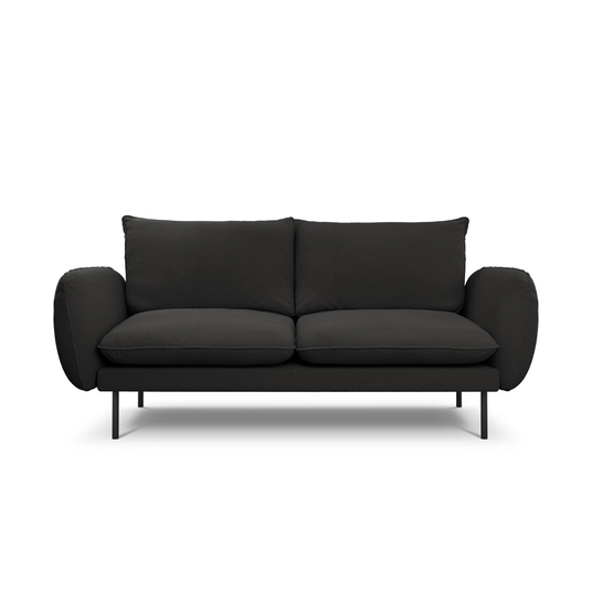 Boucle Sofa, "Vienna", 2 Seats, 160x92x95 Made in Europe