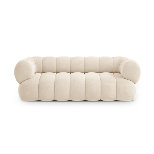 Velvet Sofa, "Koge", 3 Seats, 210x95x70 Made in Europe