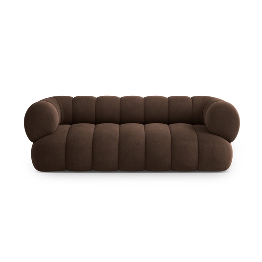 Velvet Sofa, "Koge", 3 Seats, 210x95x70 Made in Europe