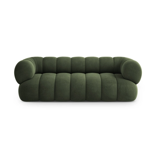 Velvet Sofa, "Koge", 3 Seats, 210x95x70 Made in Europe