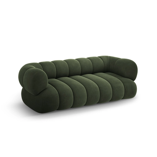 Velvet Sofa, "Koge", 3 Seats, 210x95x70 Made in Europe