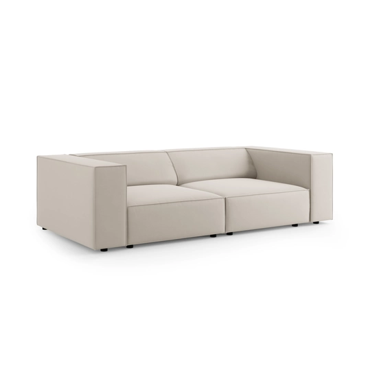 Velvet Sofa, "Arendal", 3 Seats, 204x102x70 Made in Europe