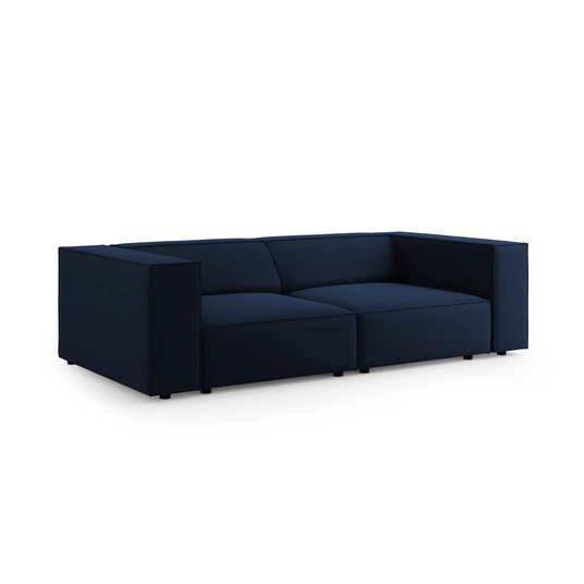 Velvet Sofa, "Arendal", 3 Seats, 204x102x70 Made in Europe