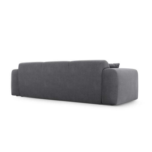 Velvet Sofa, "Nolio", 3 Seats, 235x95x72 Made in Europe