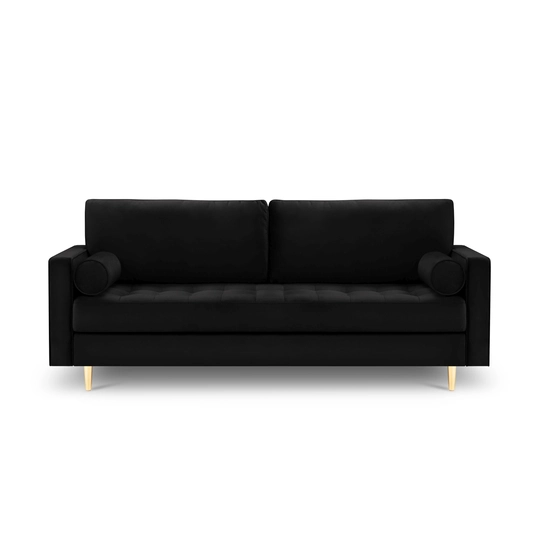 Velvet Sofa, "Aspen", 3 Seats, 219x90x90 Made in Europe