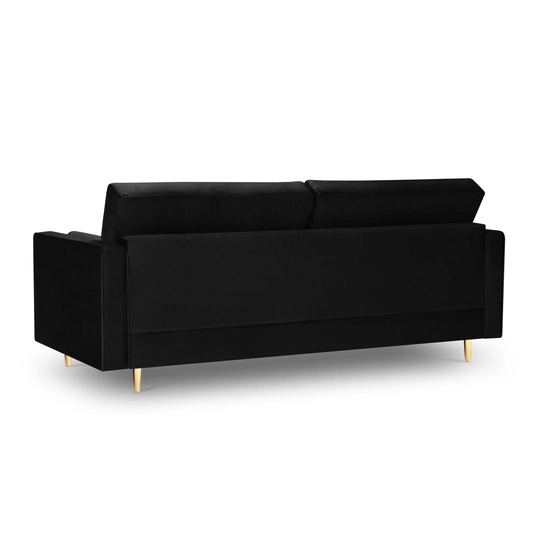 Velvet Sofa, "Aspen", 3 Seats, 219x90x90 Made in Europe