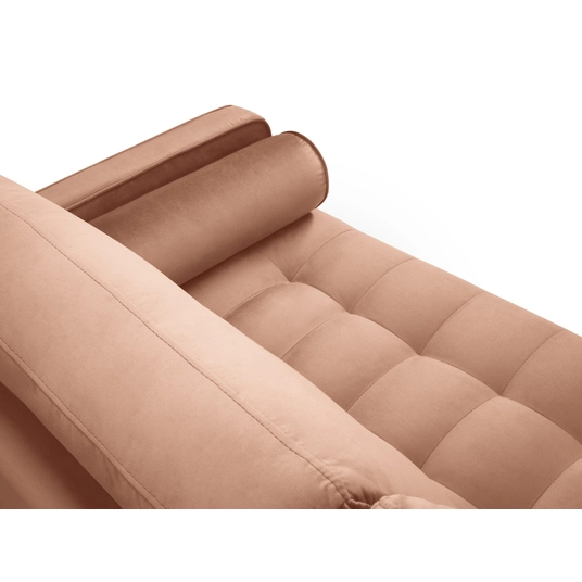 Velvet Sofa, "Aspen", 3 Seats, 219x90x90 Made in Europe