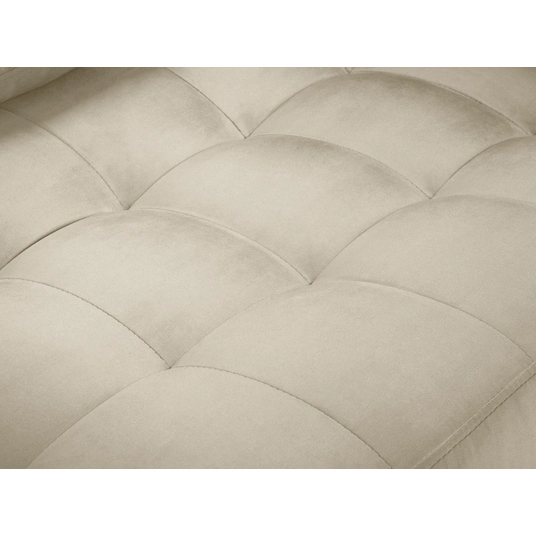 Velvet Sofa, "Aspen", 3 Seats, 219x90x90 Made in Europe