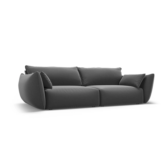Velvet Sofa, "Matera", 3 Seats, 208x110x85 Made in Europe