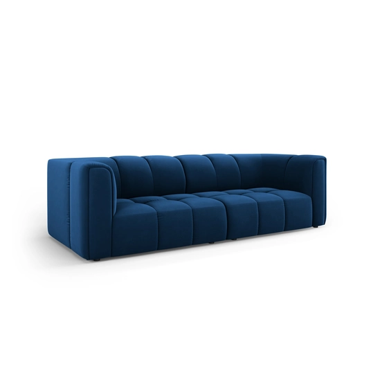 Velvet Modular Sofa, "Moritz", 3 Seats, 226x96x70 Made in Europe